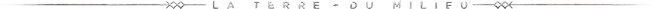 La Terre du Milieu